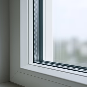 Icon für dreifach verglaste Fenster mit optimaler Wärmedämmung Icon Dreifach verglaste Fenster für Wärmedämmung