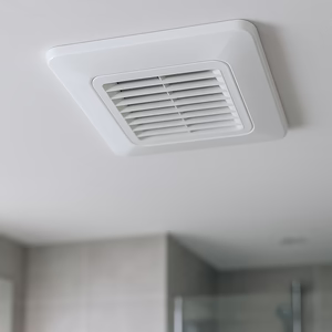 Icon für Lüftungsanlage im Badezimmer Icon Lüftungsanlage im Bad für Feuchtigkeitsregulierung