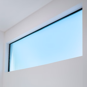 Icon für Oberlichtfenster im Badezimmer mit Tageslichteinfall Icon Oberlichtfenster im Bad für Tageslicht