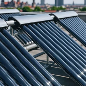 Icon Solarthermieanlage für Heizungsunterstützung