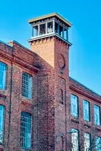 Historische Leipziger Baumwollspinnerei mit Galerien und Ateliers