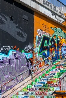 Wall of Fame Leipzig-Plagwitz – Graffiti-Galerie mit wechselnden Street-Art-Kunstwerken