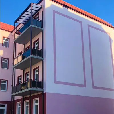 Innenansicht – Einfahrt Gießerstraße 50